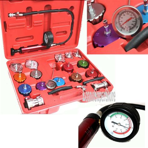 compression test cooling system|coolant pressure test kit.